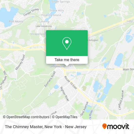 The Chimney Master map