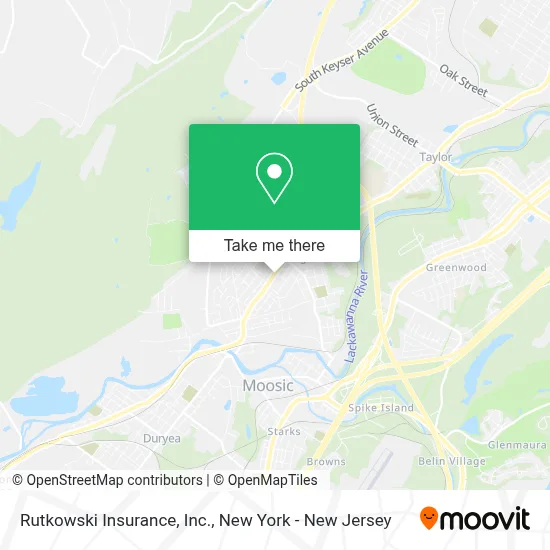 Rutkowski Insurance, Inc. map