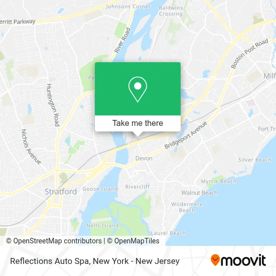 Reflections Auto Spa map