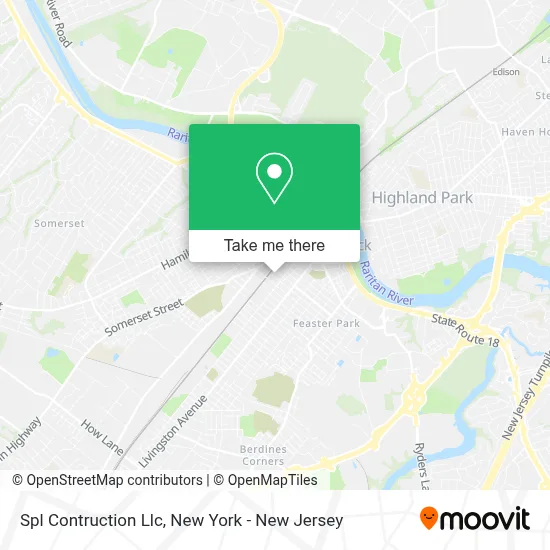 Spl Contruction Llc map