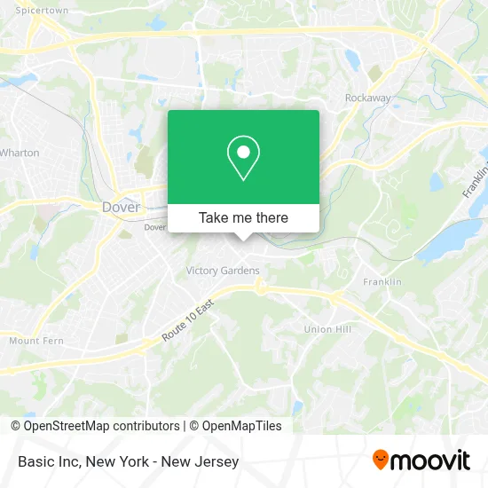 Basic Inc map