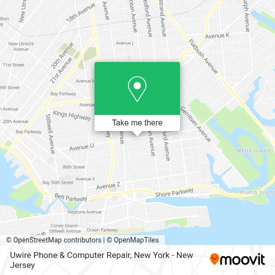 Uwire Phone & Computer Repair map