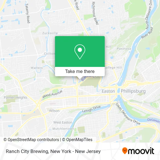 Ranch City Brewing map