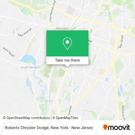Roberts Chrysler Dodge map