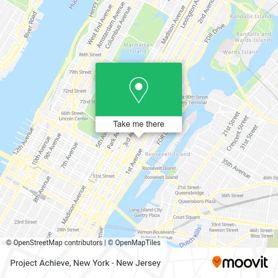 Project Achieve map