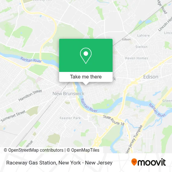 Raceway Gas Station map
