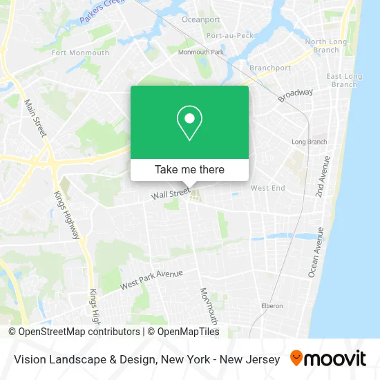 Vision Landscape & Design map