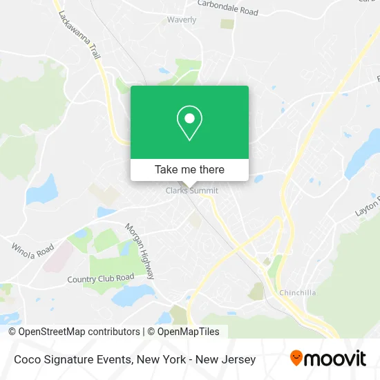 Coco Signature Events map