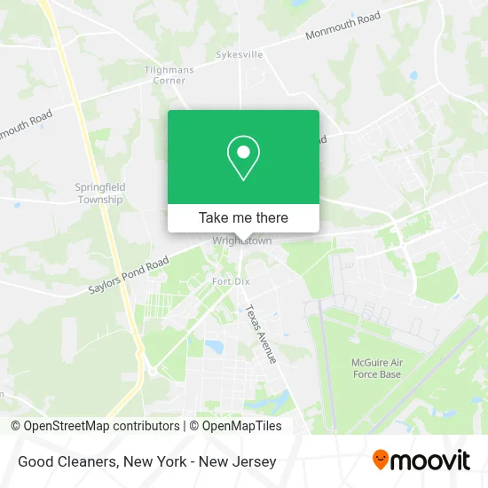 Good Cleaners map