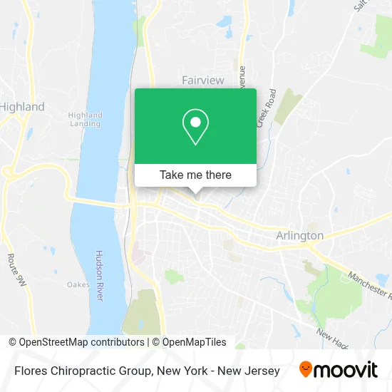 Flores Chiropractic Group map