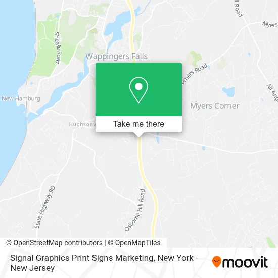 Signal Graphics Print Signs Marketing map
