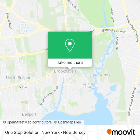 One Stop Solution map