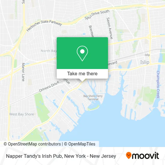 Napper Tandy's Irish Pub map