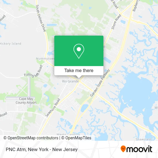 PNC Atm map