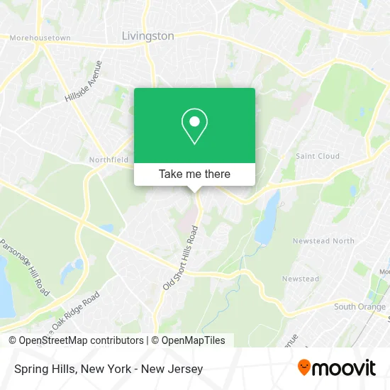 Spring Hills map