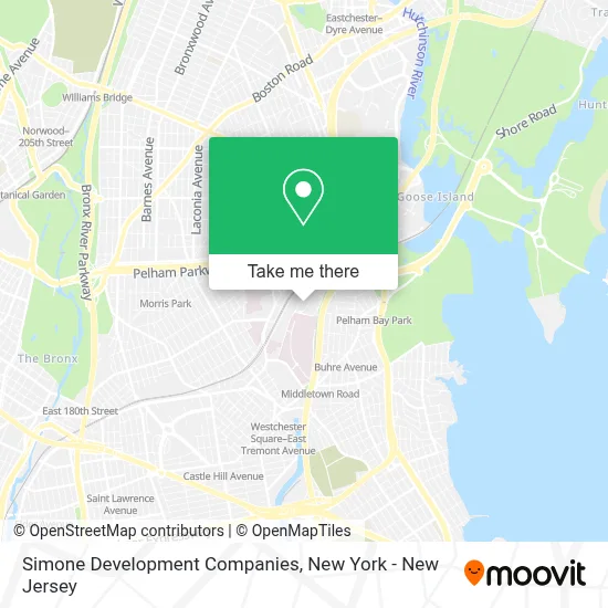 Simone Development Companies map