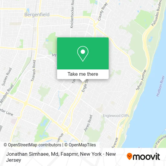 Jonathan Simhaee, Md, Faapmr map