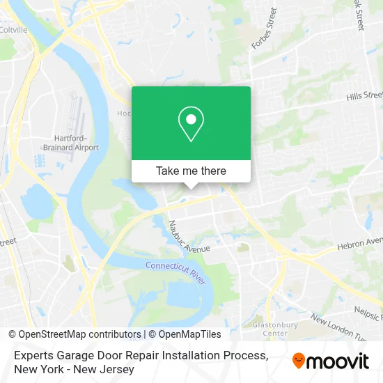 Experts Garage Door Repair Installation Process map