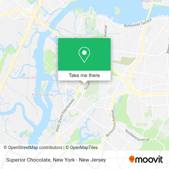 Superior Chocolate map