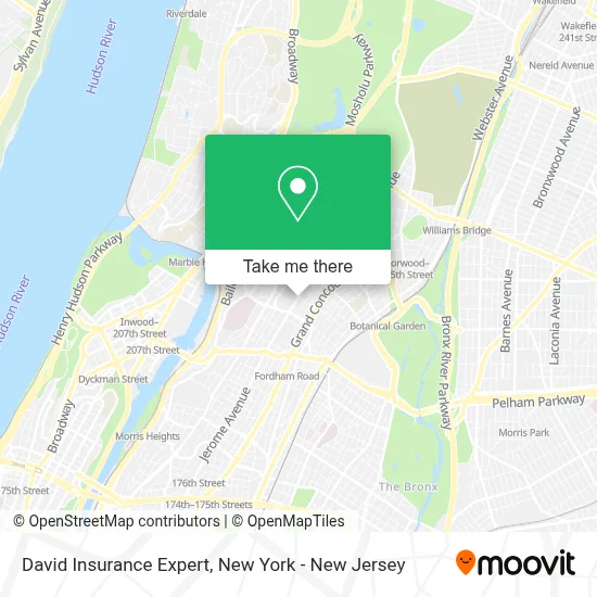 David Insurance Expert map