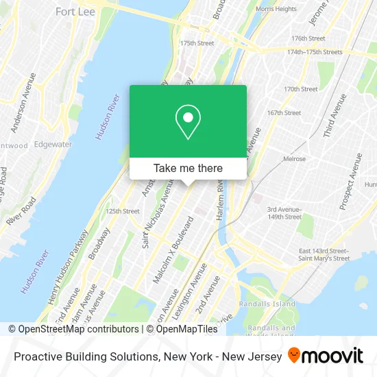 Proactive Building Solutions map