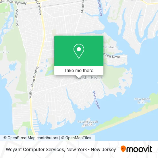 Weyant Computer Services map