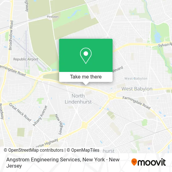 Angstrom Engineering Services map