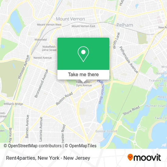 Rent4parties map
