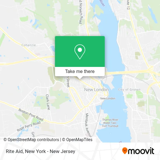 Rite Aid map