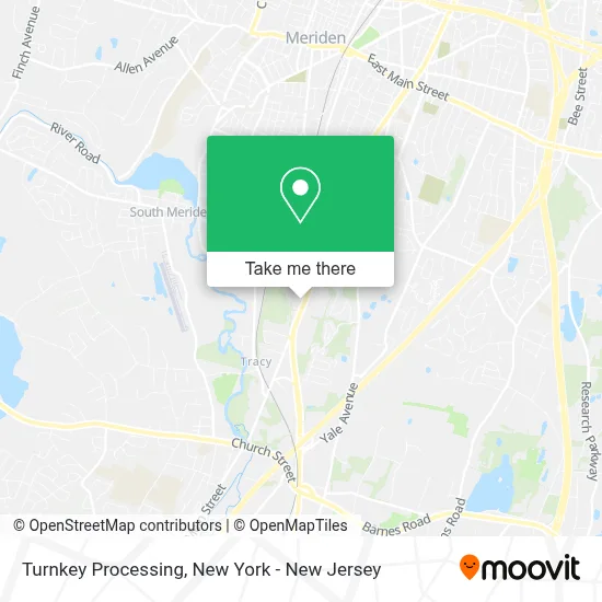 Turnkey Processing map