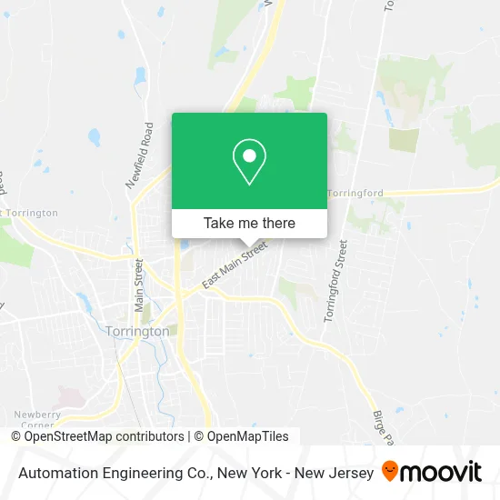 Automation Engineering Co. map