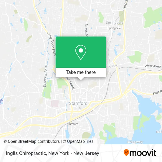 Inglis Chiropractic map
