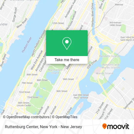 Ruttenburg Center map