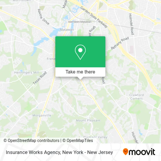 Insurance Works Agency map