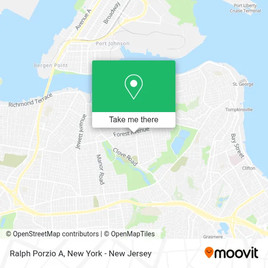 Ralph Porzio A map