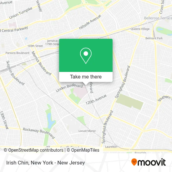 Irish Chin map