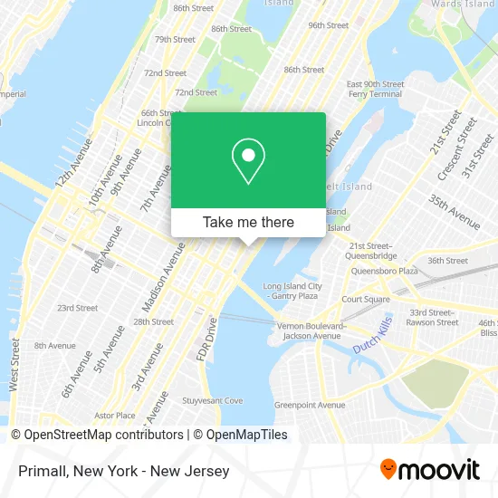 Primall map