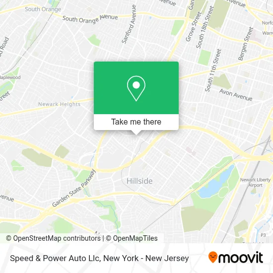 Speed & Power Auto Llc map