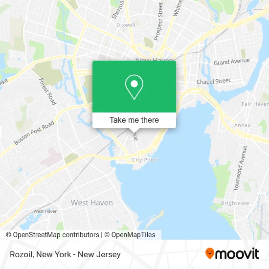Rozoil map
