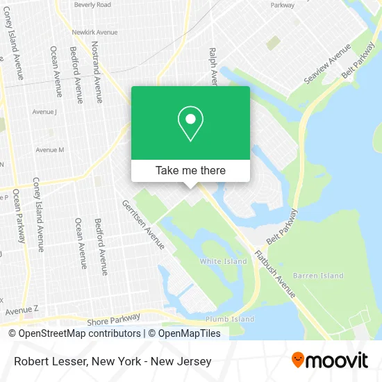 Robert Lesser map