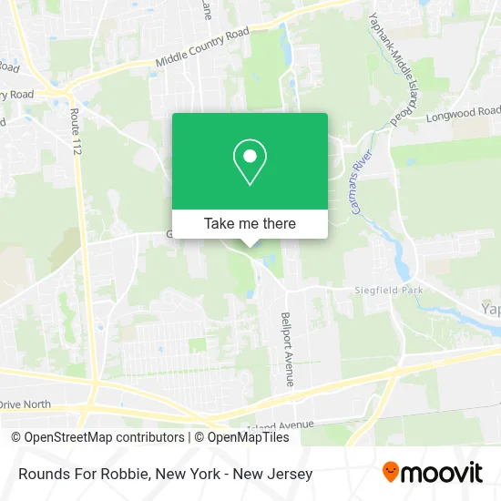 Rounds For Robbie map