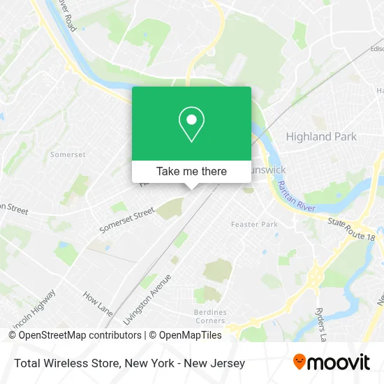 Total Wireless Store map