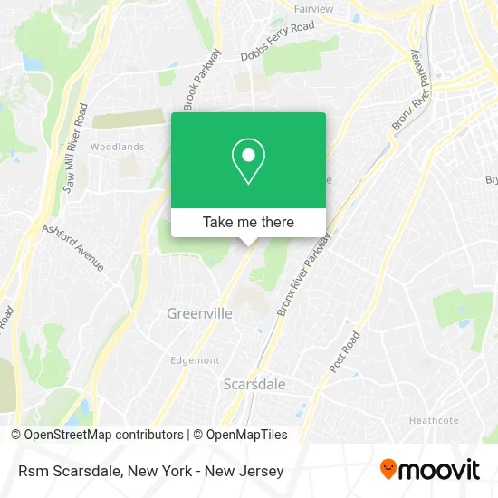 Rsm Scarsdale map