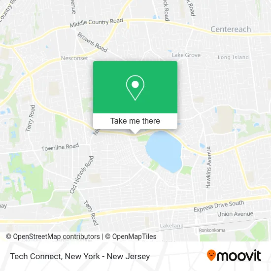 Tech Connect map