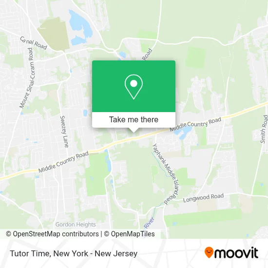 Tutor Time map