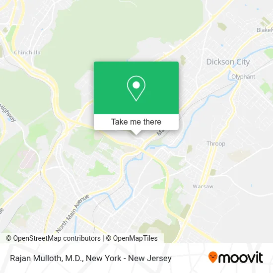 Rajan Mulloth, M.D. map