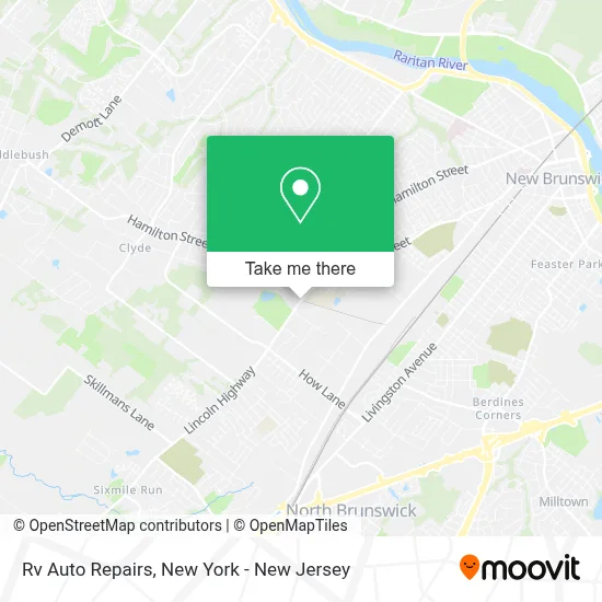Rv Auto Repairs map