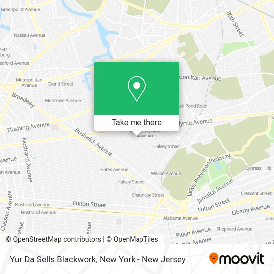 Yur Da Sells Blackwork map