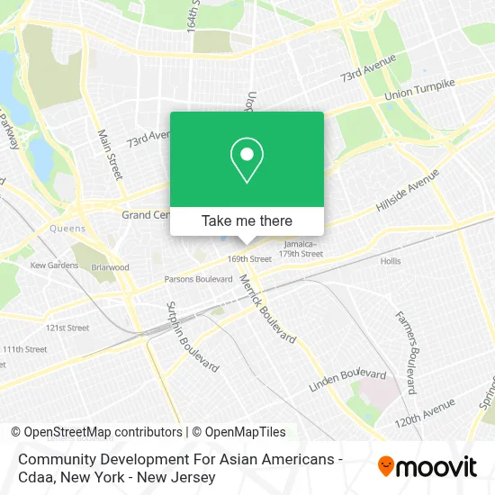 Community Development For Asian Americans - Cdaa map