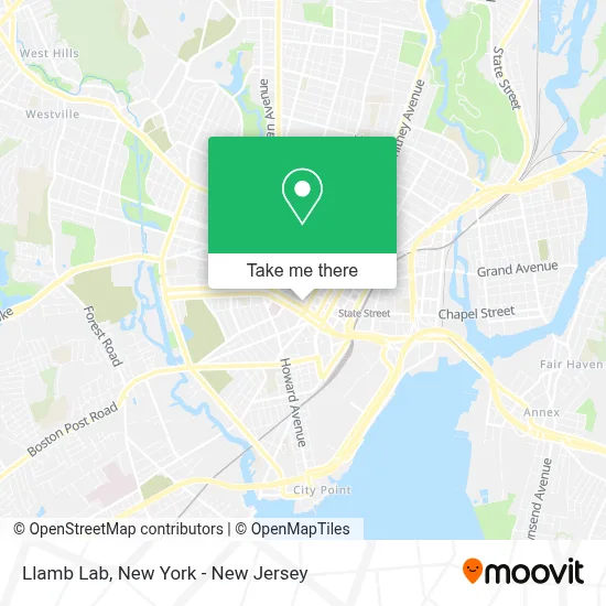 Llamb Lab map